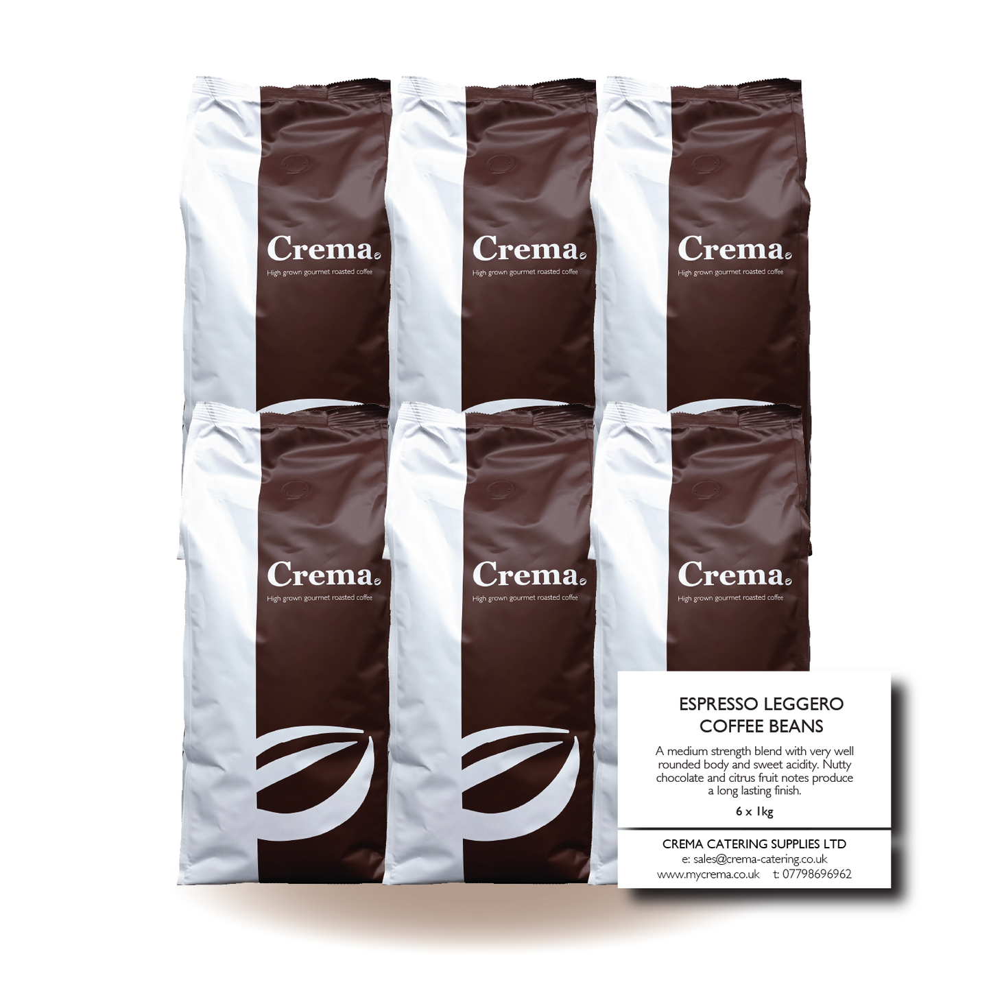 Leggero Espresso Blend 6 x 1kg