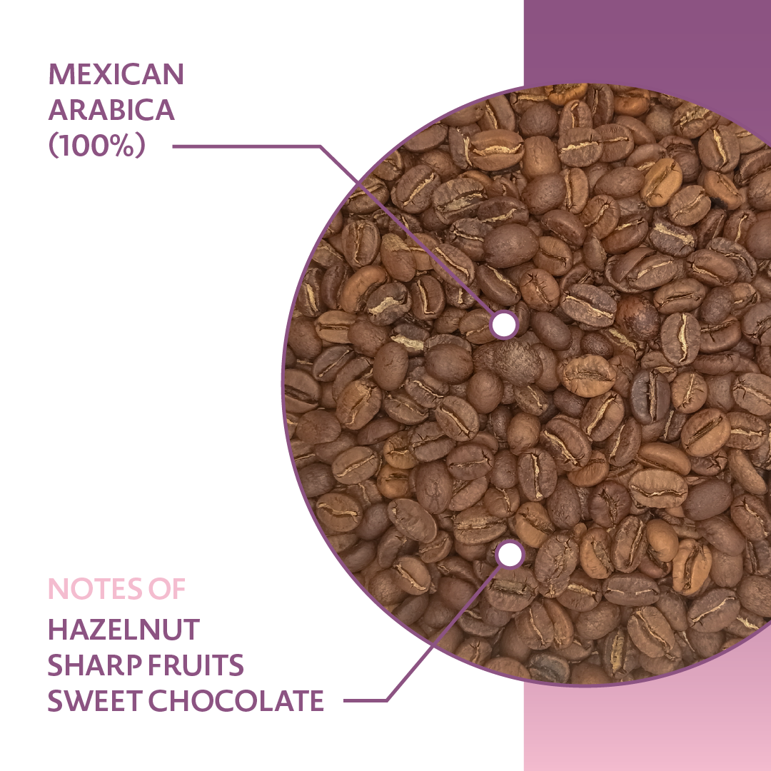 Mexican Decaffeinated Beans 1kg
