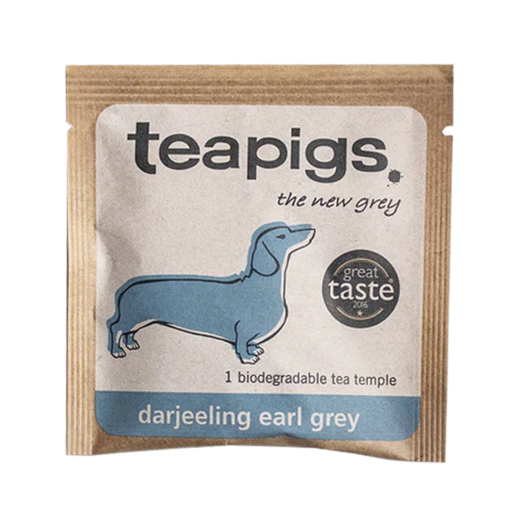 Teapigs Darjeeling Earl Grey Individually Wrapped Envelopes (50)