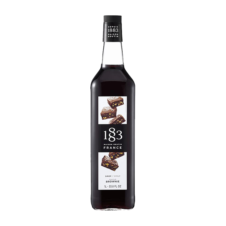 Routin 1883 Brownie Syrup 1 Ltr Glass Bottle