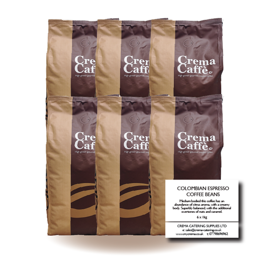 Colombian Espresso Beans 6 x 1kg