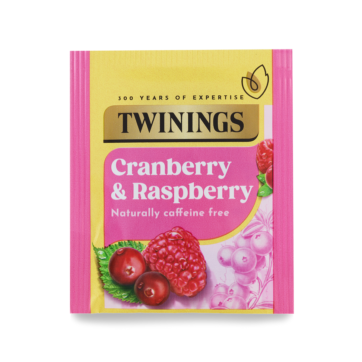 Twinings Cranberry & Raspberry Tagged & Enveloped Teabags x20