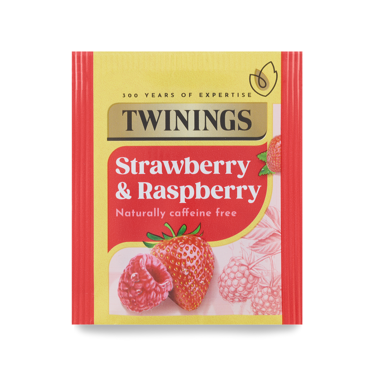 Twinings Strawberry & Raspberry Tagged & Enveloped Teabags x20