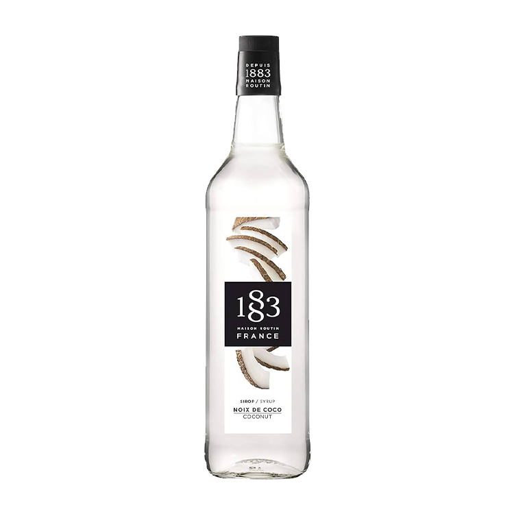 Routin 1883 Coconut Syrup 1 Ltr Glass Bottle