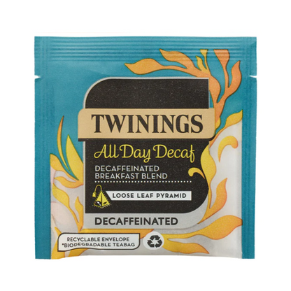 Twinings All Day Decaff Pyramid Bag Enveloped x15