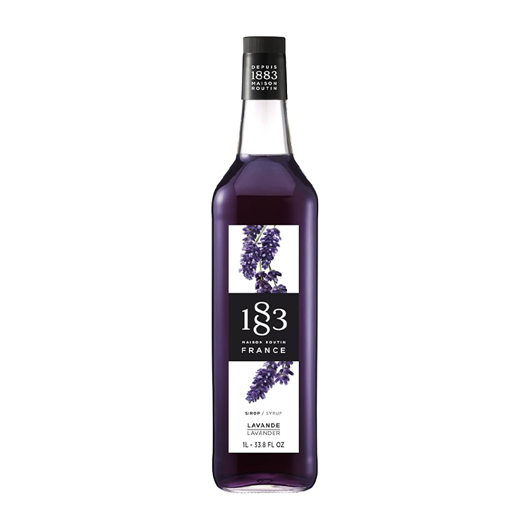 Routin 1883 Lavender Syrup 1 Ltr Glass Bottle
