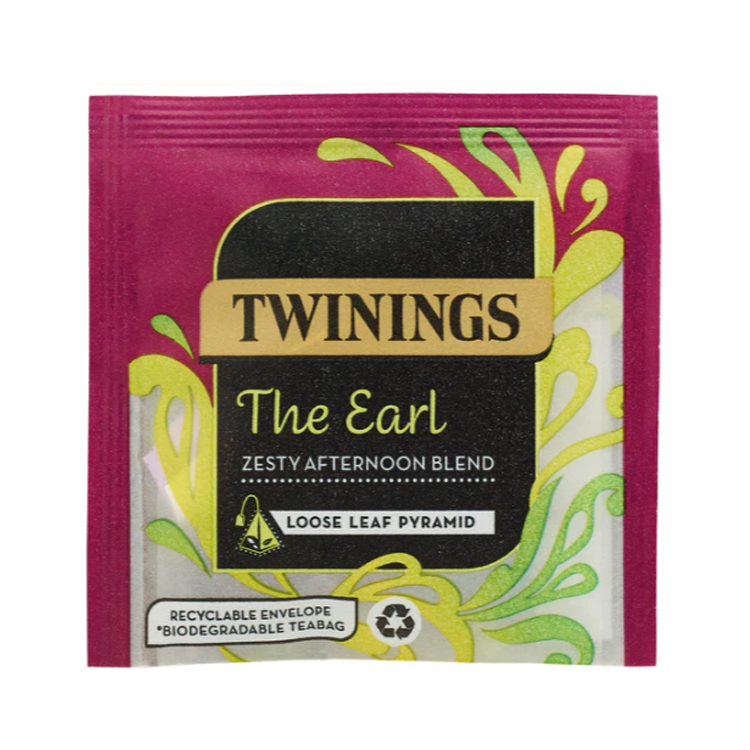 Twinings The Earl Grey Pyramid Bag Enveloped x15