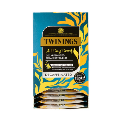 Twinings All Day Decaff Pyramid Bag Enveloped x15