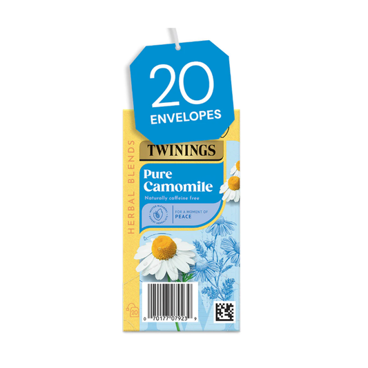 Twinings Pure Camomile Tagged & Enveloped Teabags x20