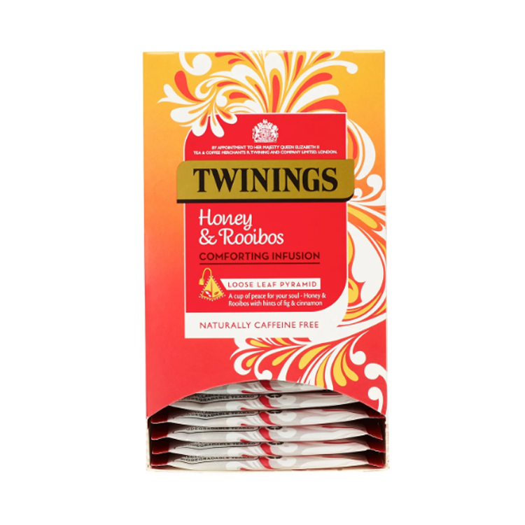 Twinings Honey & Rooibos Pyramid Bag Enveloped x15