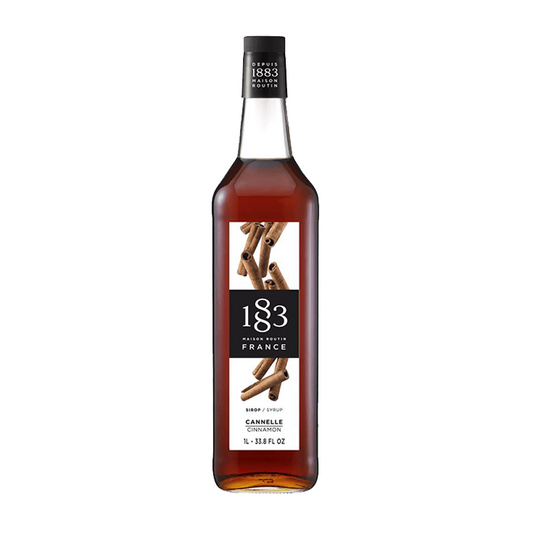Routin 1883 Cinnamon Syrup 1 Ltr Glass Bottle