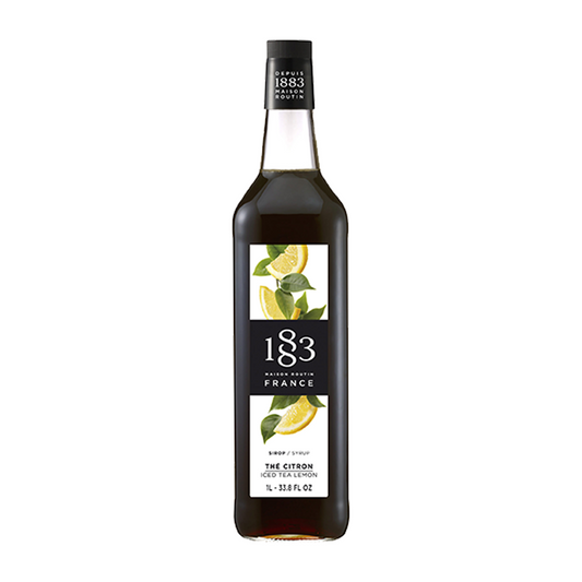 Routin 1883 Iced Tea Lemon Syrup 1 Ltr Glass Bottle