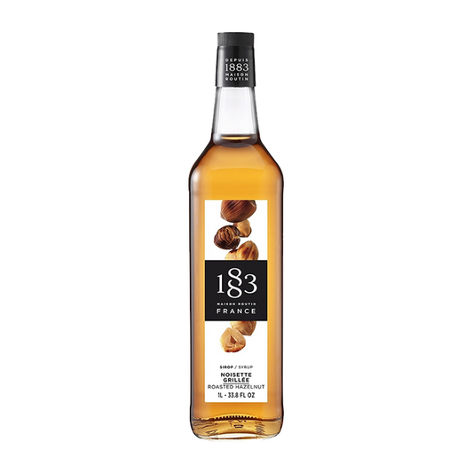 Routin 1883 Roasted Hazelnut Syrup 1 Ltr Glass Bottle
