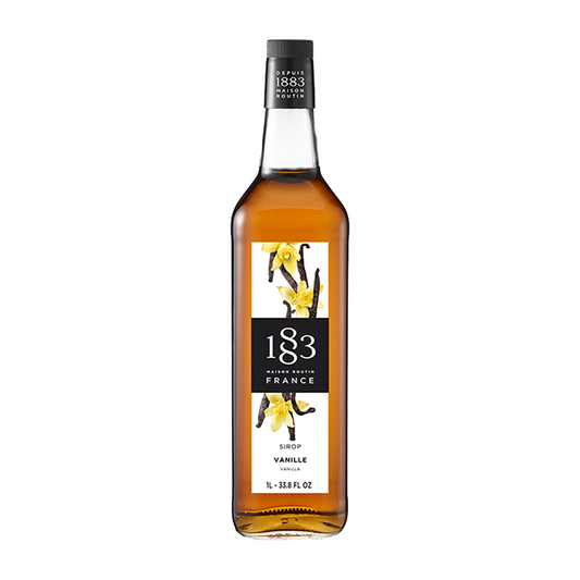 Routin 1883 Vanilla Syrup 1 Ltr Glass Bottle